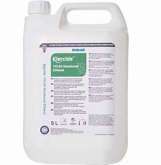 KLERCIDE 70/30 DENATURED ETHANOL 4X5L