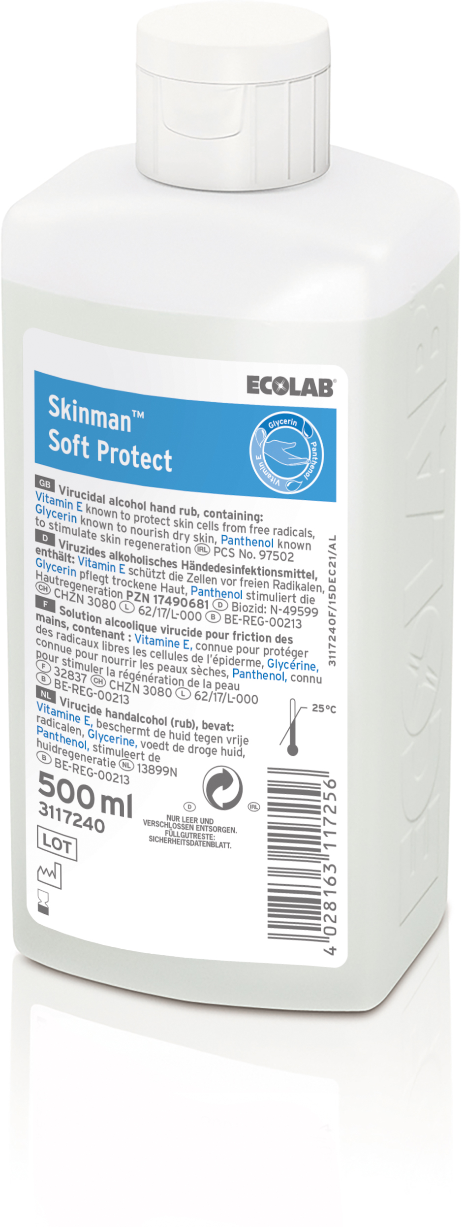 SKINMAN SOFT PROTECT 24X500ML