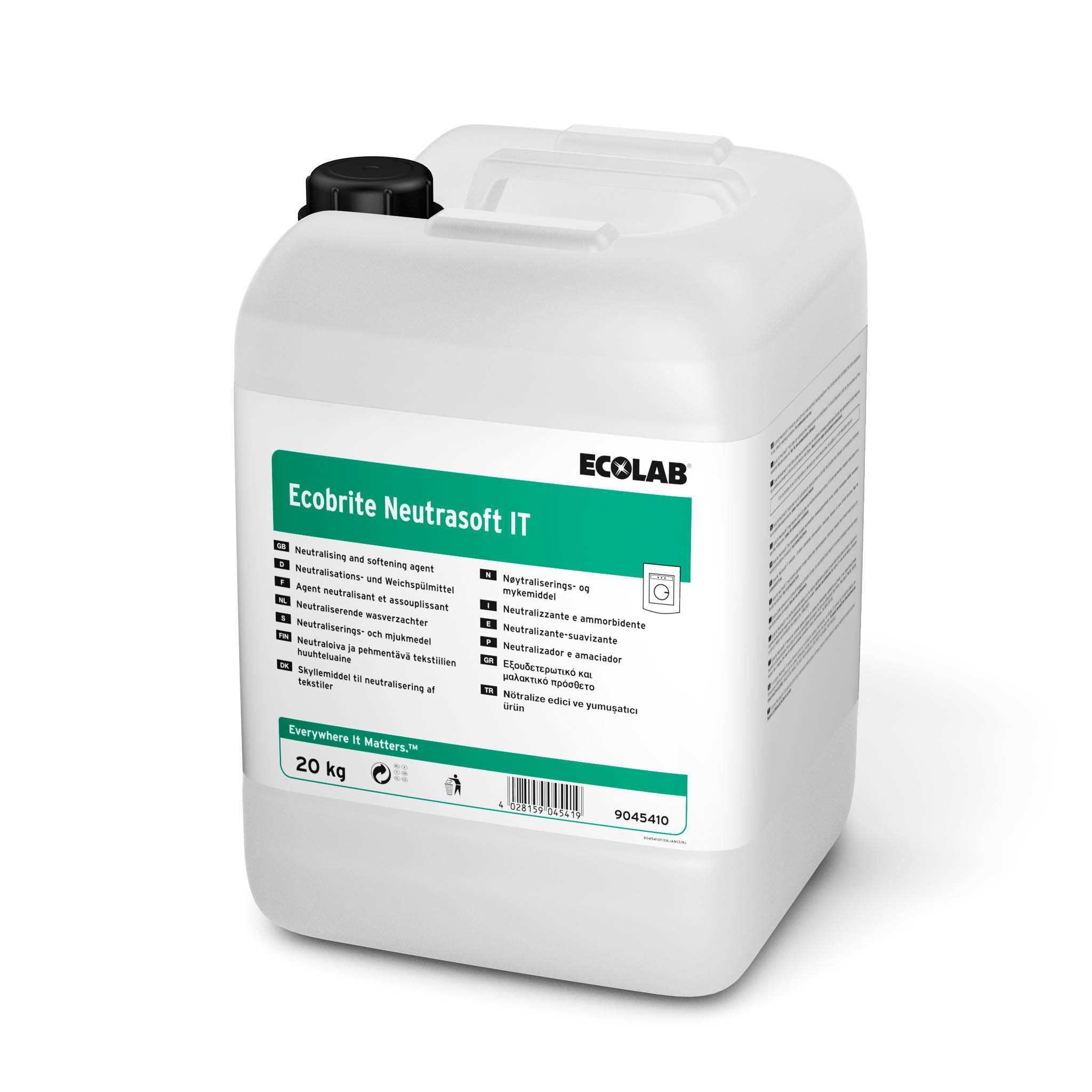 ECOBRITE NEUTRASOFT IT 20KG