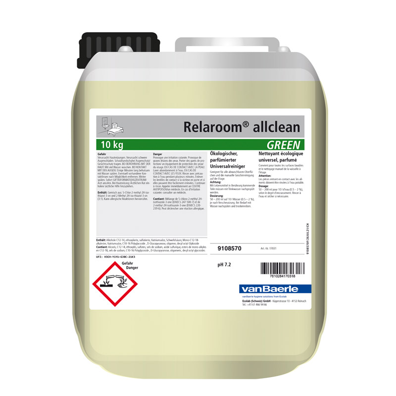 Relaroom allclean 10 kg