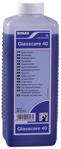 GLASSCARE 40 4X1L