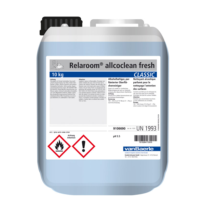 Relaroom allcoclean fresh 10 kg